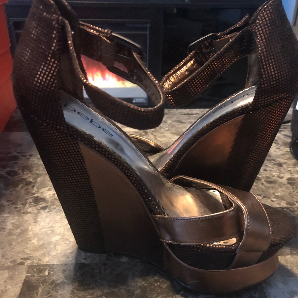 Bebe Wedges